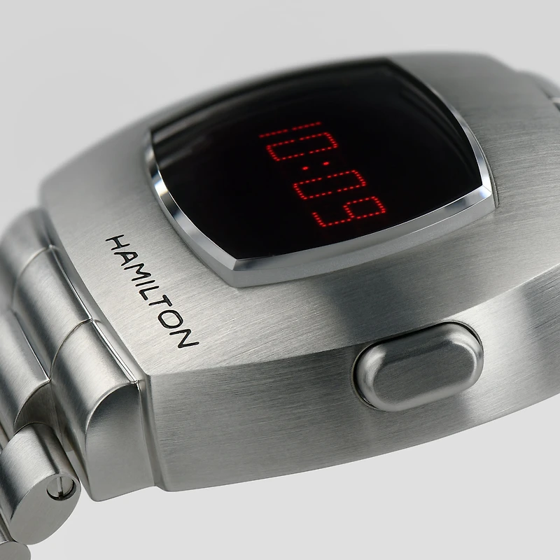 American Classic PSR MTX Digital Quartz 41 X 35 mm Stainles Steel