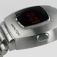 American Classic PSR MTX Digital Quartz 41 X 35 mm Stainles Steel