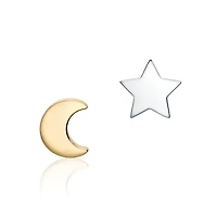 Single Silver Star Stud Earring for Kids