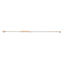 Bee de Chaumet Rose Gold and Diamond Bracelet