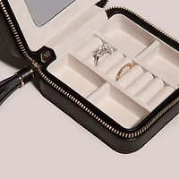 Caroline Black Travel Zip Case
