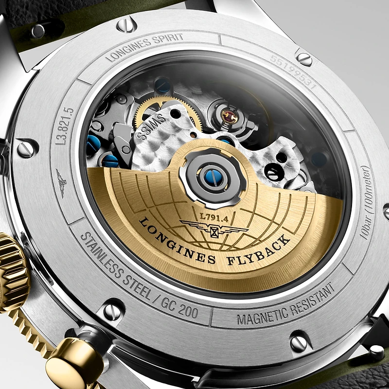 Spirit Flyback Automatic Chronograph 42 mm Stainless Steel and Yellow Gold