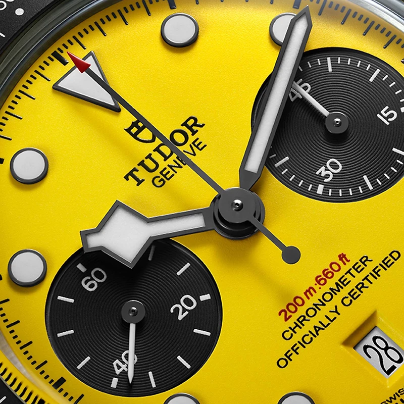Black Bay Chrono Automatic Chronograph 39 mm Stainless Steel
