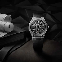 Riviera Skeleton Automatic 42 mm Stainless Steel