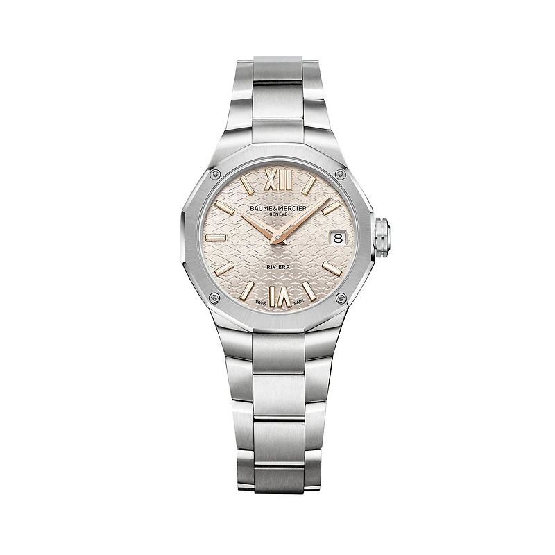 Riviera Quartz 33 mm Stainless Steel