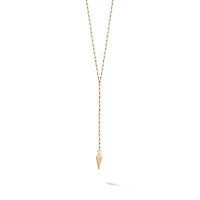 Lariat Necklace, Yellow Gold