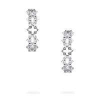 Sterling Silver Muse 18 mm Hoop Earrings