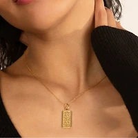 Modern Charm Dorothy Yellow Gold Pendant