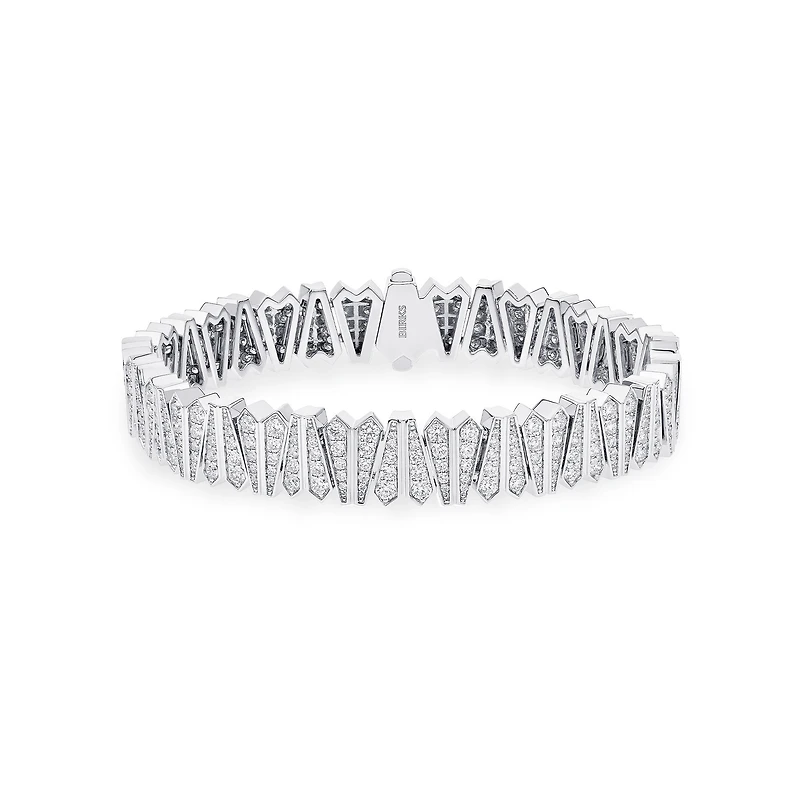 Diamond Bracelet in 18K White Gold