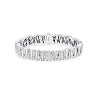 Diamond Bracelet in 18K White Gold