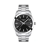 Gentleman Quartz 40 mm Stainless Steel