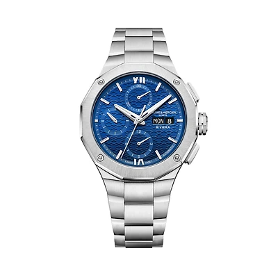 Riviera Automatic Chronograph 41 mm Stainless Steel