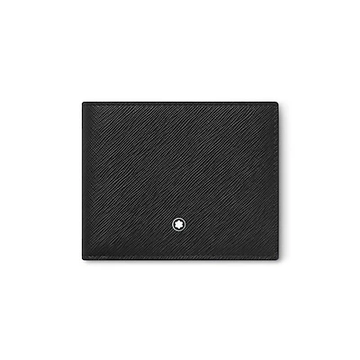 Sartorial Black 6 Card Wallet