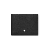 Sartorial Black 6 Card Wallet