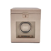 Palermo Rose Gold 1 Piece Watch Winder with Jewellery Storage