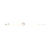 Jeux De Liens Harmony Rose Gold, Mother-of-Pearl and Diamond Bracelet