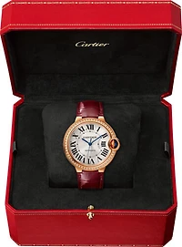 Ballon Bleu de Cartier Automatic 36 mm Rose Gold and Diamond