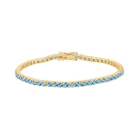 Topaz Line Bracelet