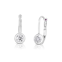 Diamonds By The Inch White Gold and Diamond Earrings
