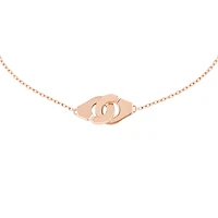Menottes R8 Rose Gold Bracelet