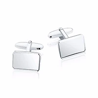 Rectangular Polished Cufflinks