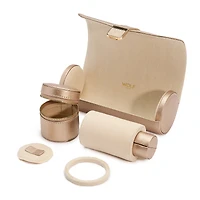 Palermo Rose Gold Jewellery and Watch Roll