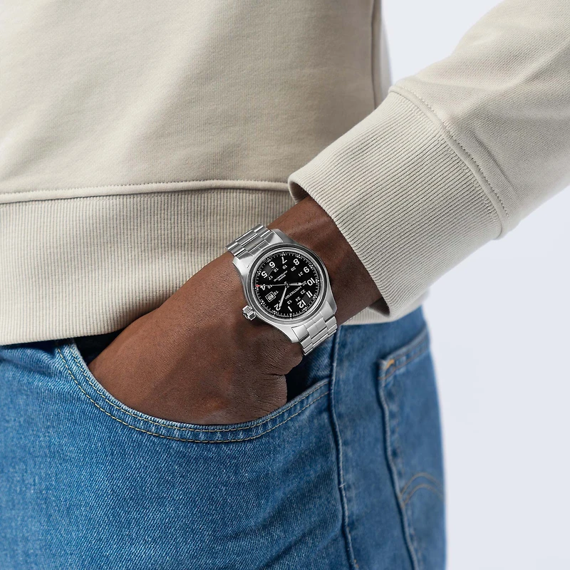 Khaki Field Automatic 42 mm Stainless Steel