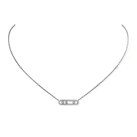 Baby Move White Gold and Diamond Pendant