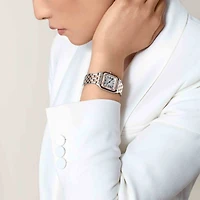 Panthère de Cartier Medium Quartz 29 x 37 mm Rose Gold, Stainless Steel and Diamond