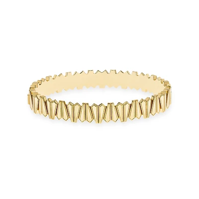 Yellow Gold Bangle Bracelet