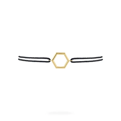 Birks Bee Chic Cord Bracelet, Yellow Gold