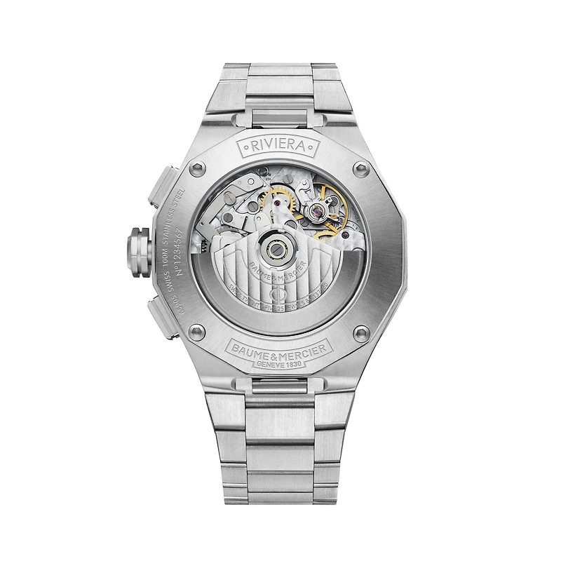 Riviera Automatic Chronograph 43 mm Stainless Steel
