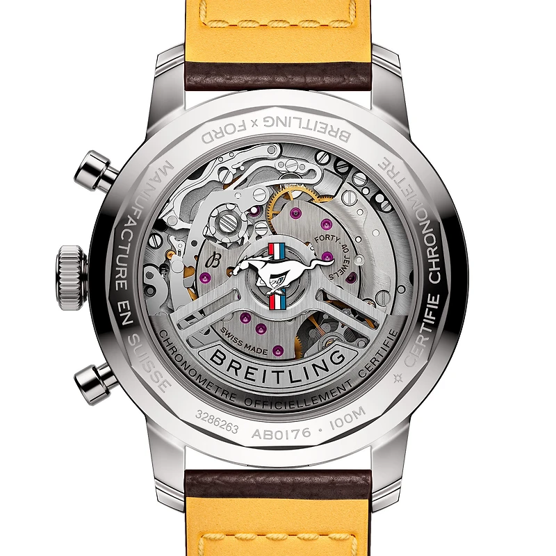 Top Time Ford Mustang B01 Automatic Chronograph 41 mm Stainless Steel