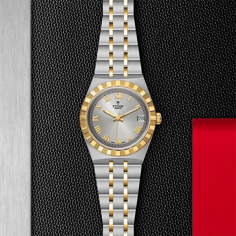 TUDOR Royal Automatic 34 mm Yellow Gold and Stainless Steel