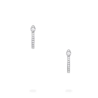 Diamond Hoop Earrings