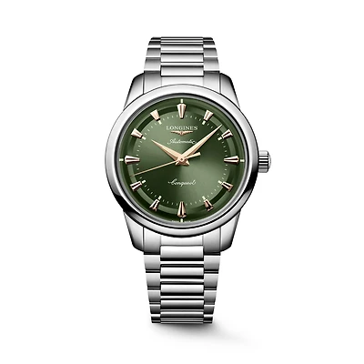 Conquest Heritage Automatic 40 mm Stainless Steel