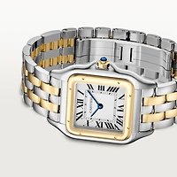 Panthère de Cartier Large Quartz 42 mm Yellow Gold and Stainless Steel