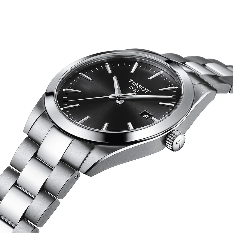 Gentleman Quartz 40 mm Stainless Steel