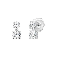 White Gold Diamond Earrings