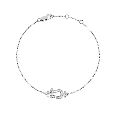 Force 10 Small Gold and Diamond Pavé Bracelet