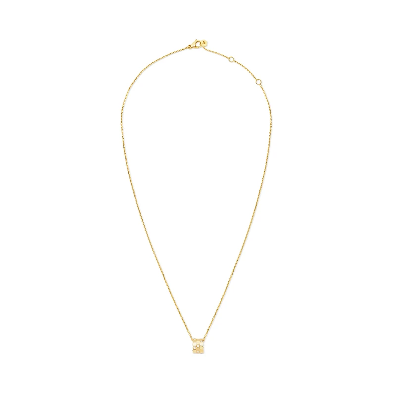 Bee de Chaumet Small Yellow Gold and Diamond Pendant