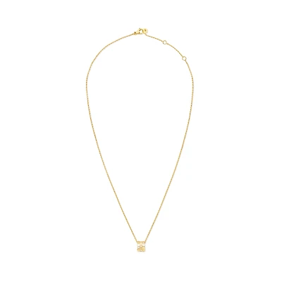 Bee de Chaumet Small Yellow Gold and Diamond Pendant