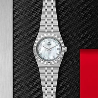 TUDOR Royal Automatic 34 mm Stainless Steel and Diamond
