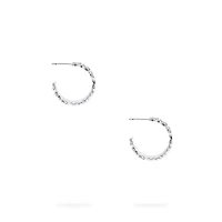 White Gold and Diamond Earrings