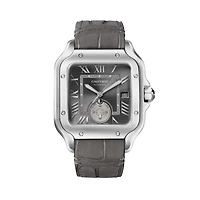 Santos de Cartier Extra Large Automatic Dual Time 48 mm Stainless Steel