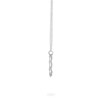 Zodiac Pisces Pendant in Sterling Silver