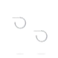 15 mm Sterling Silver Hoop Earrings