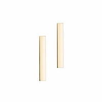 Gold Bar Earrings