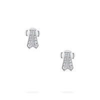 Diamond Earrings in 18K White Gold