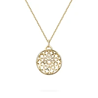 Yellow Gold Medallion Pendant